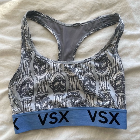 Victoria’s Secret Sports Bra 🐺 Wolves - Picture 2 of 6